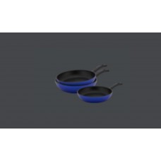 Non Stick Tek Kulp 3'lü Tava Seti